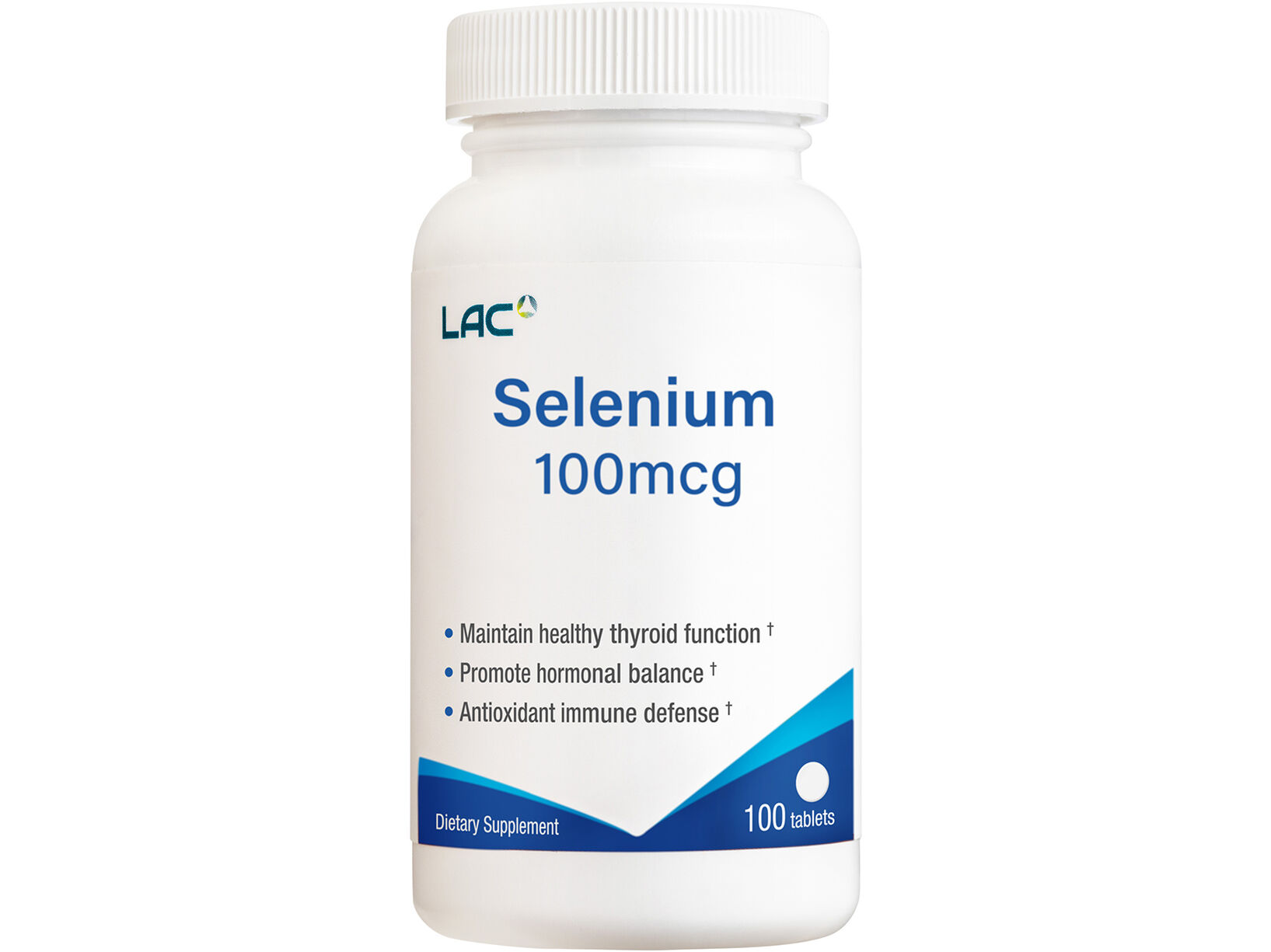 Selenium 100mcg: retailer-supplied image